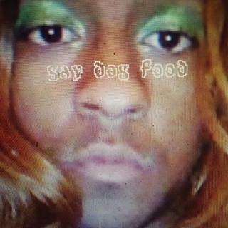 La pochette de l'album "Gay Dog Food" de Mykki Blanco. [UNO NYC]
