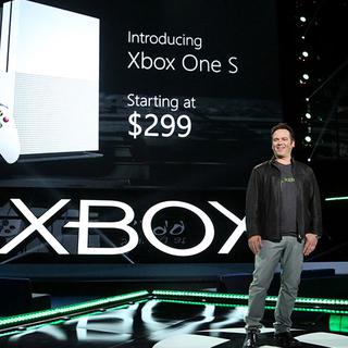 Phil Spencer annonce la Xbox S. [Microsoft]