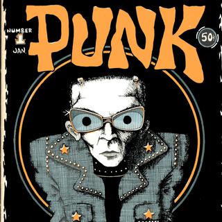 La couverture du premier exemplaire du magazine "Punk" en janvier 1976. [punkmagazine.com]