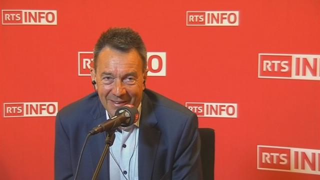 Peter Maurer, le président du CICR depuis 2012, invité de la RTS le 18 août 2016.