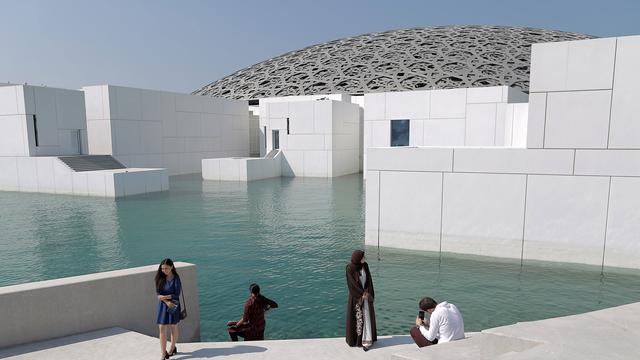 Louvre Abu Dhabi. [AFP - STRINGER / ANADOLU AGENCY]