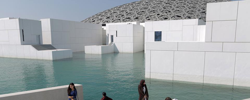 Louvre Abu Dhabi. [AFP - STRINGER / ANADOLU AGENCY]