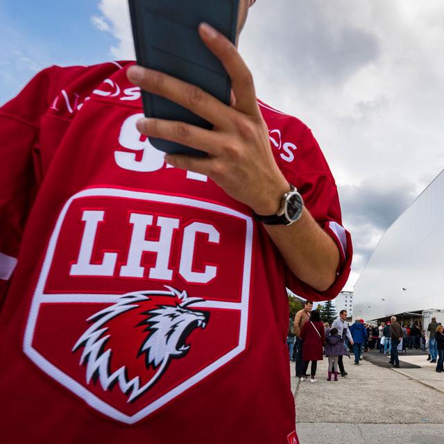 Le Lausanne hockey club affiche ses ambitions pour la saison 2017-2018.
Valentin Flauraud
Keystone [Valentin Flauraud]