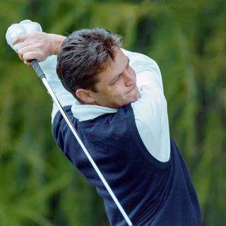 Le golfeur suisse Paolo Quirici en septembre 1994 à Crans-Montana.
Fabrice Coffrini
Keystone [Keystone - Fabrice Coffrini]