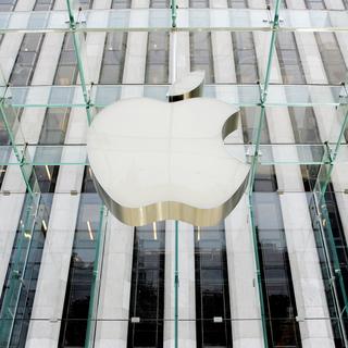 Magasin du géant informatique Apple dans la... Grande Pomme. [AFP - Don Emmert]