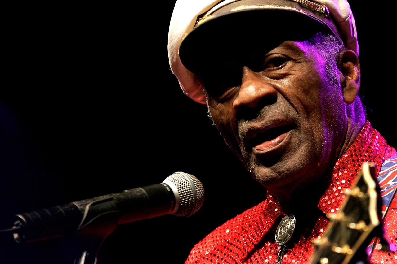 Chuck Berry en 2008. [AFP - Désiree Martin]