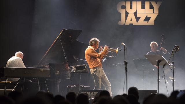 Le Paolo Fresu Quintet en concert au Cully Jazz le 3 avril 2017, à l'occasion des 30 ans de "Jazzz". [RTS - Philippe Christin]