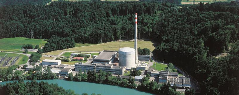 La Centrale nucléaire de Mühleberg (BE). [BKW FMB Energie AG]