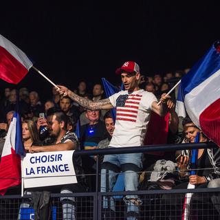 Des supporters du Front National lors d'un meeting de Marine Le Pen à Nice, durant la campagne présidentielle 2017.
jean-luc thibault/Citizenside
AFP [AFP - jean-luc thibault/Citizenside]