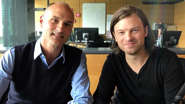 Pour la première fois, Colin Vallon rencontre Christian Egger.