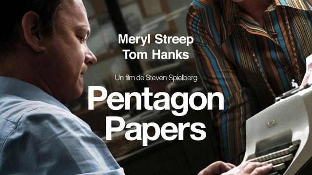 Affiche de "Pentagon Papers" de Steven Spielberg. [Dreamworks, Universal]