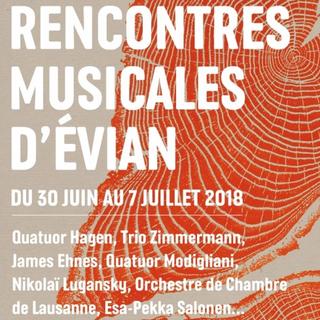 Un visuel des Rencontres Musicales dʹEvian 2018. [DR]