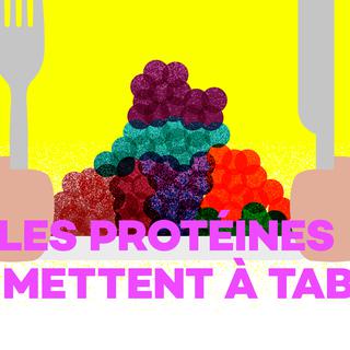 Logo Les protéines se mettent à table