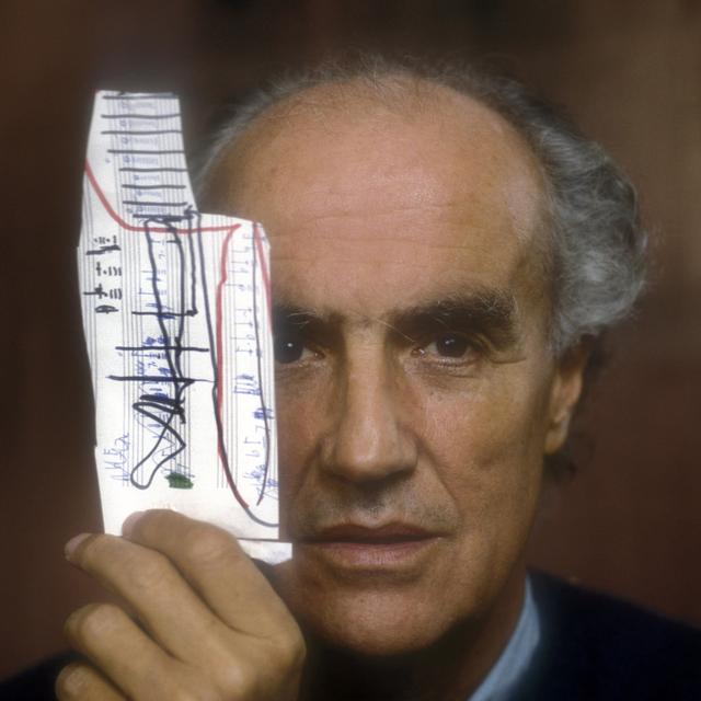 Portrait du compositeur italien Luigi Nono, 1988 ©Marcello Mencarini/Leemage [AFP - Marcello Mencarini/Leemage]