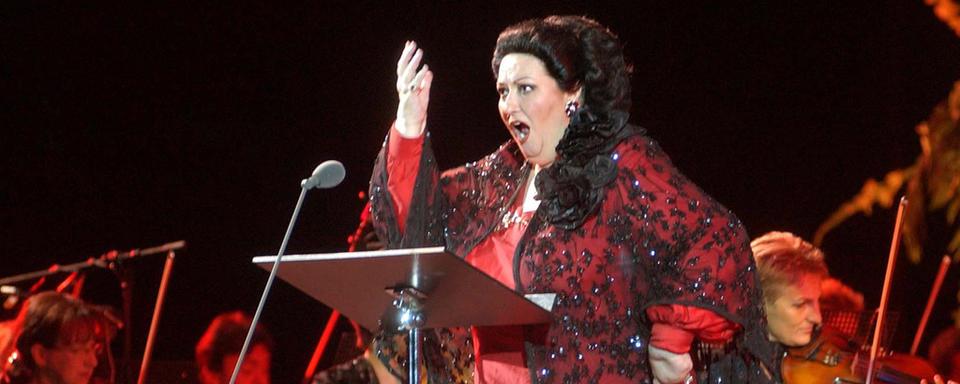 La soprano espagnole Montserrat Caballé. [Keystone - Gyoergy Nemeth]