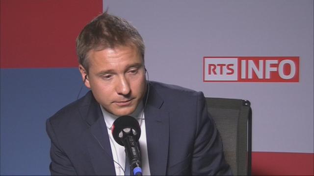 Philippe Nantermod, vice-président du PLR.