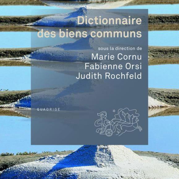 "Dictionnaire des biens communs", coordonné par Marie Cornu, Fabienne Orsi et Judith Rochfeld, Éditions PUF. [Éditions PUF]