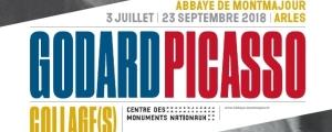 L'affiche de l'exposition "Godard-Picasso. Collage(s)". [DR]