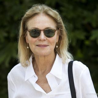 Marthe Keller au festival du film de Locarno. [KEYSTONE - ALEXANDRA WEY]