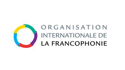 Le logo de l'Organisation internationale de la francophonie, organisatrice du Prix des cinq Continents. [www.francophonie.org - OIF]