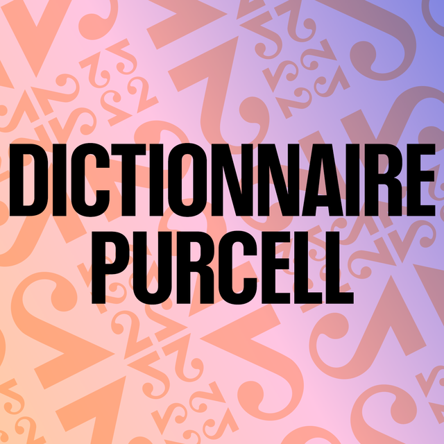 Logo Dictionnaire Purcell