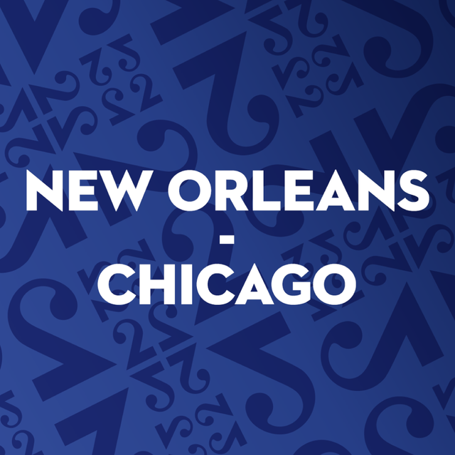 Logo Emisson - "New Orleans-Chicago"