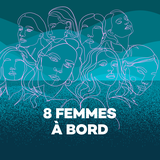 Logo 8 femmes à bord [RTS]