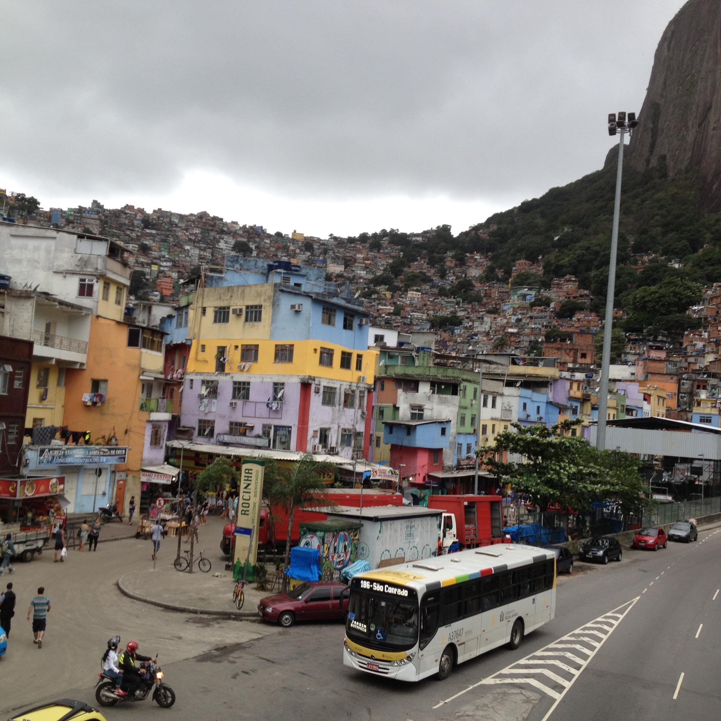 Rocinha, la plus grande favela de Rio. [Muriel Mérat]