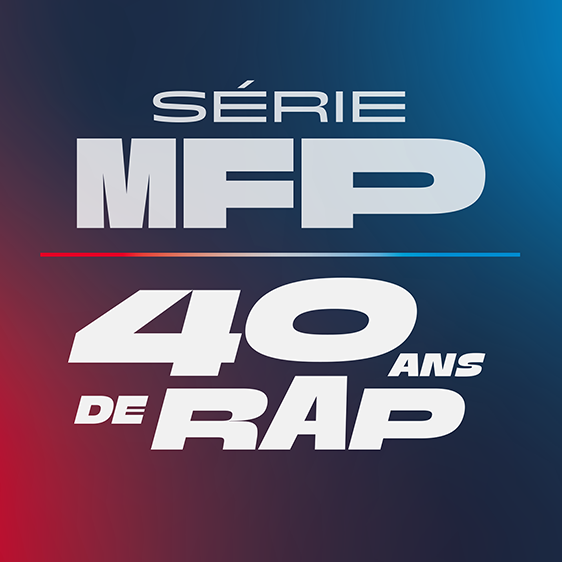 Logo Émission 40 ans de rap - Série MFP [RTS]