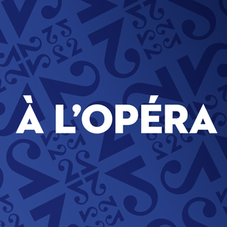 Logo émission "A l'opéra".