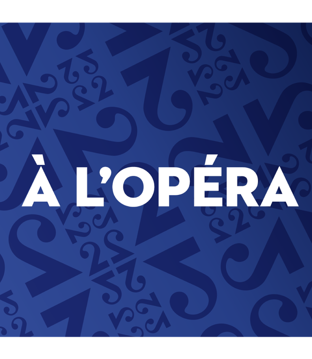 Logo émission "A l'opéra".