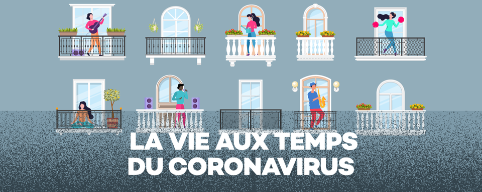 Logo La vie aux temps du coronavirus [RTS]