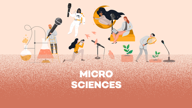 Logo émission (Podcasts originaux) - Micro sciences [RTS]