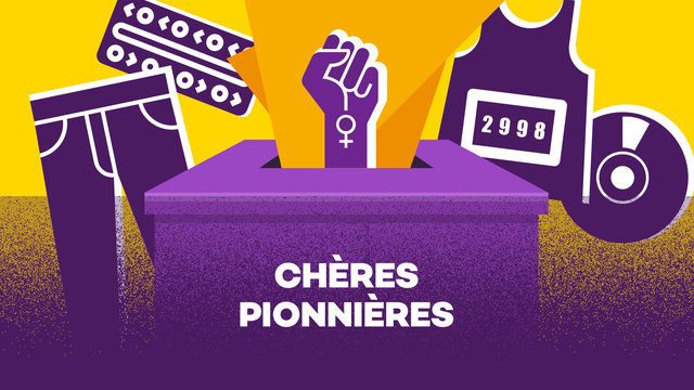 Logo Chères pionnières
