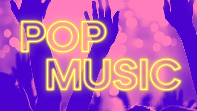 Logo - Pop music. [RTS]