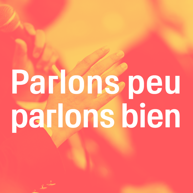 Logo Parlons peu, parlons bien [RTS]