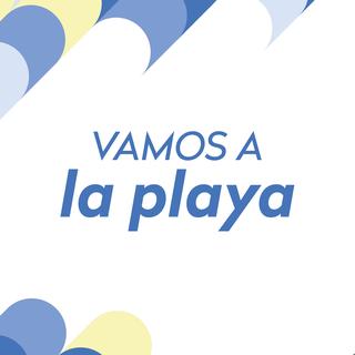 Vamos A la Playa logo.