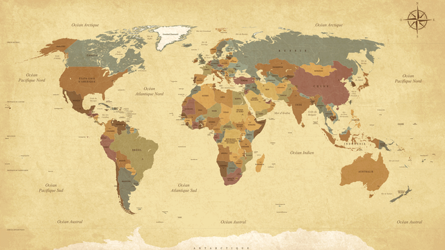 Carte du monde. [Fotolia - Neyriss]