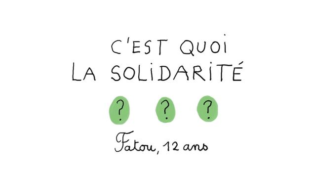 C'est quoi la solidarité? Réponse avec 1 jour 1 question. [Lumni.fr - 1jour1actu.com]