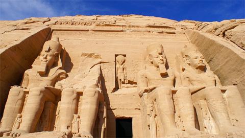 Le temple d'Abou Simbel [Blogostef]