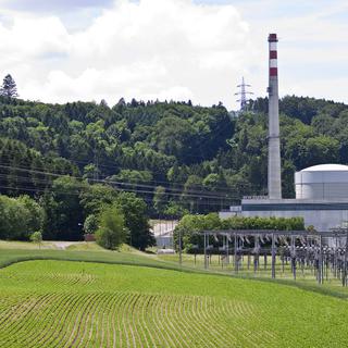 La centrale de Mühleberg (BE), du même type que celle de Fukushima (Japon) [Keystone]