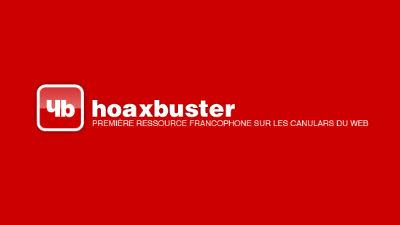 Hoaxbuster, un site qui répertorie les canulars [© hoaxbuster.com - HB]