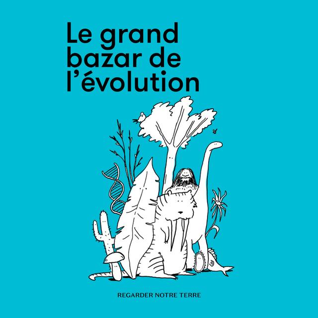Couverture de la brochure "Le grand bazar de l'évolution". [Conservatoire et jardin botaniques de La Ville de Genève - RTS Découverte]