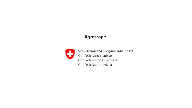 Le logo de l'Agroscope. [Agroscope - agroscope.admin.ch]