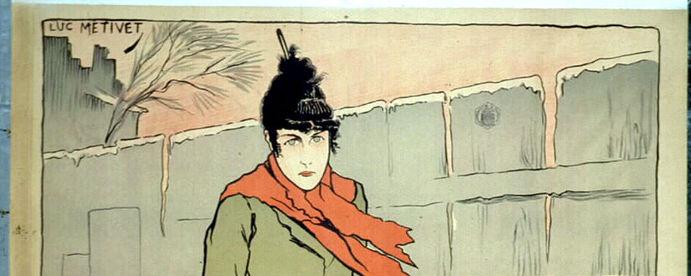 Illustration Eugénie Buffet. [Les Ambassadeurs - Lithographie de Lucien Métivet]