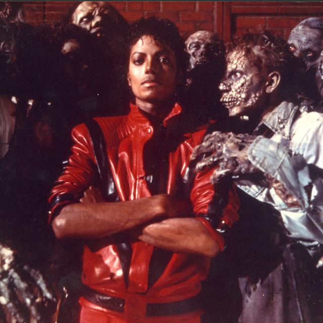 Michael Jackson et les monstres de "Thriller". [Archives du 7e art/Photo 12/AFP]