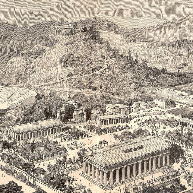 Grèce antique - Ville d'Olympie