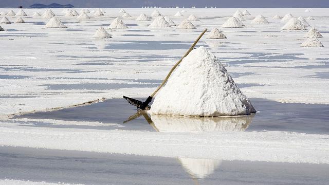 Site d'extraction de lithium. [Luca Galuzzi]