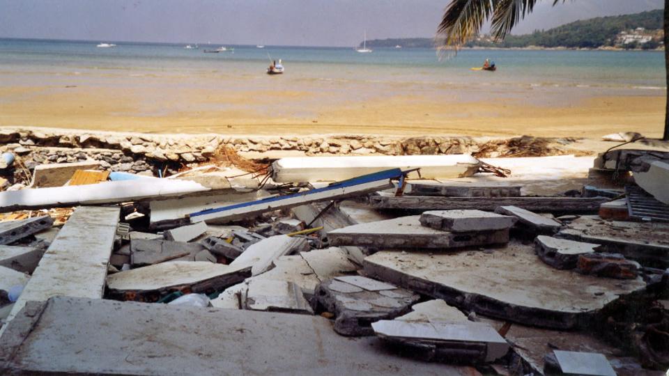 Il ne reste plus rien des hôtels construits en bord de mer à Khao Lak. [Malik Baulet]