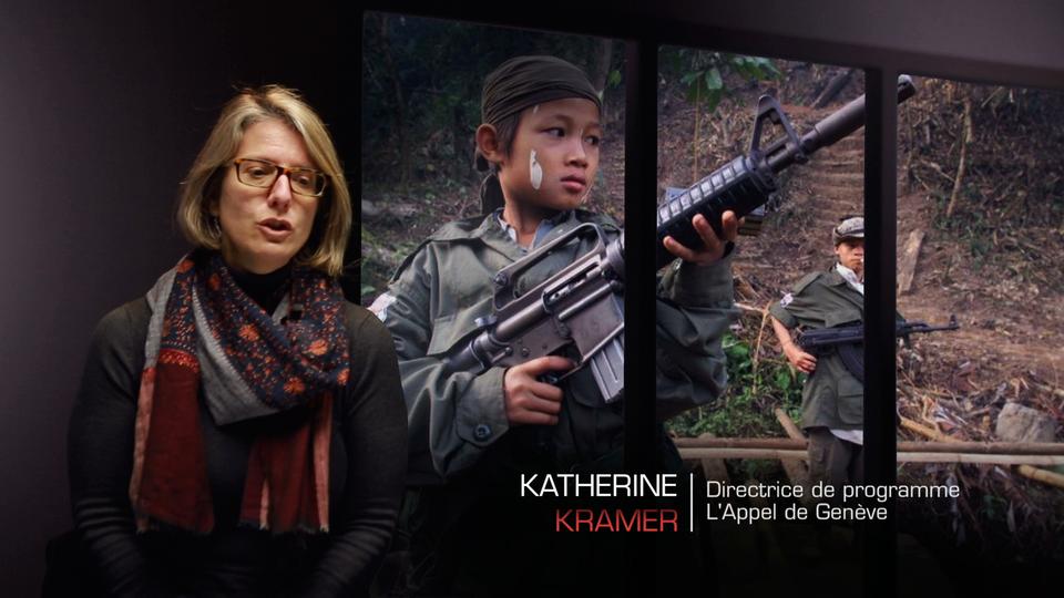 Les travailleurs de l'ombre: Protection de l'enfance - Katherine Kramer – Geneva Call – Birmanie.